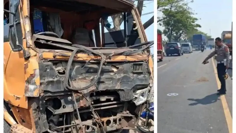 Tewaskan 13 Orang, Ini Kronologi Kecelakaan Maut Pikap di Pantura. (Istimewa).