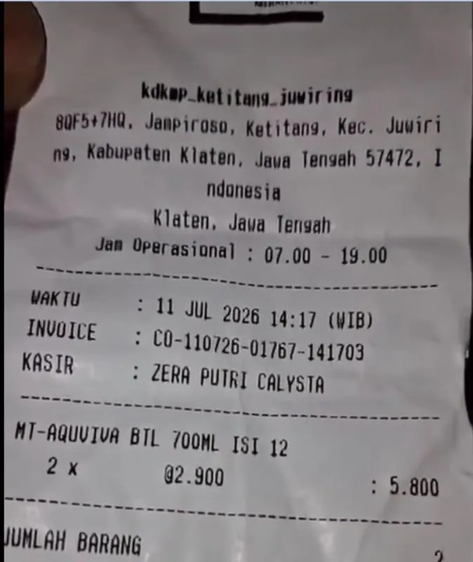 Viral Harga Barang di Kopdes Dikritik Lebih Mahal dari Minimarket Lain. (Istimewa).