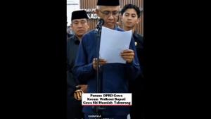 Pansus DPRD Gowa Kecam Aksi Walkout Bupati Gowa Husniah Talenrang