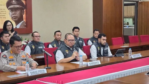 Konferensi Pers Kortas Tipikor Polri (Taufiq/detikcom)