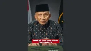 Amin Rais: Jawa Barat Menolak Kunjungan Jokowi