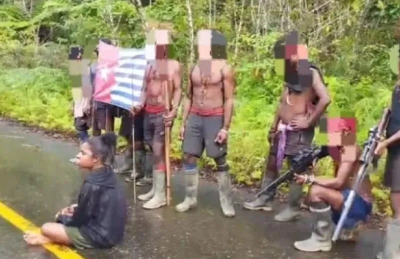 Biadab, Viral Video 3 Warga Sipil Tewas Dibantai OPM di Yahukimo. (Istimewa).