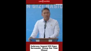 Sudarsono Suspend 833 Dapur MBG