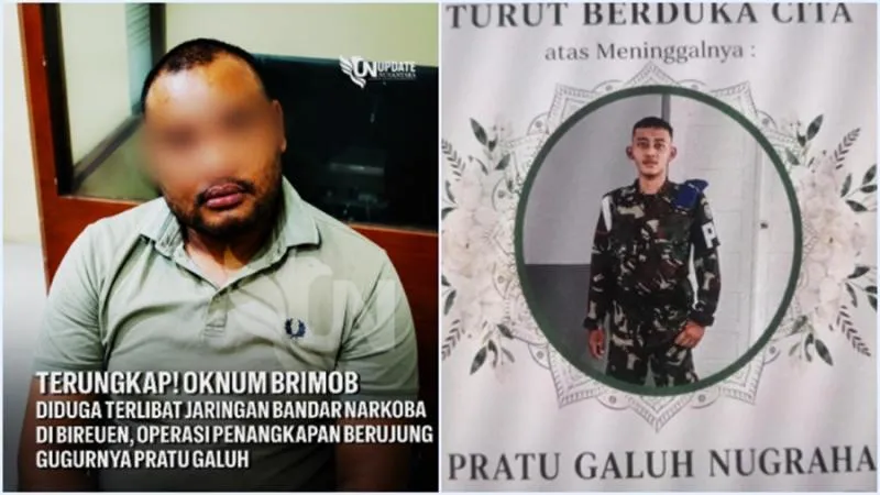 Anggota TNI Tewas saat Kejar Bandar Narkoba, Satu Pelaku Oknum Brimob. (Istimewa).