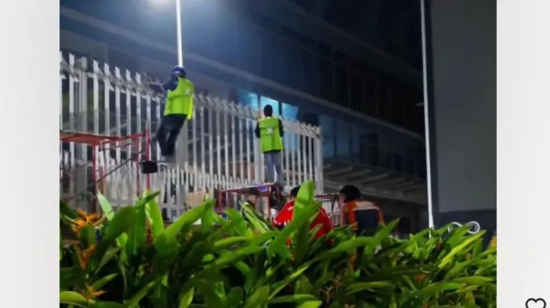 Heboh Mal-Mal Besar di Jakarta-Surabaya Pasang Pagar Tinggi. (Istimewa).
