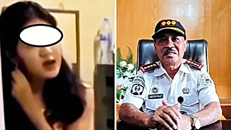 Viral Penggerebekan Rumdin Kalapas Waingapu. (Istimewa).