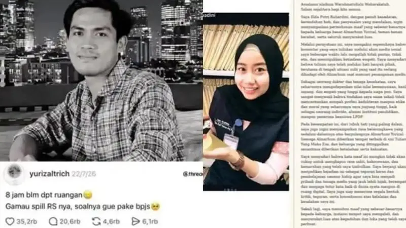 Praktik Dokter PPDS yang Cibir Pasien BPJS Dihentikan RSUP Dr Sardjito. (Istimewa).