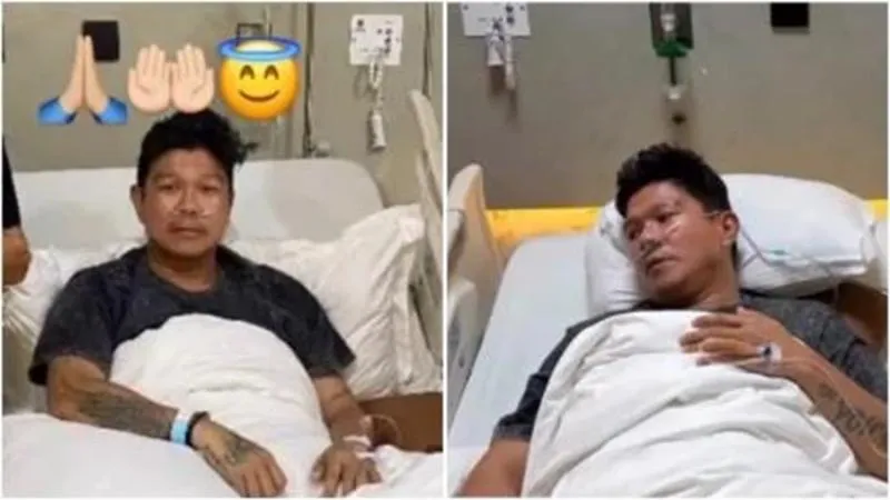 Sakit Parah-Pakai Oksigen, Ini Kondisi Terkini Andika Kangen Band. (Istimewa).