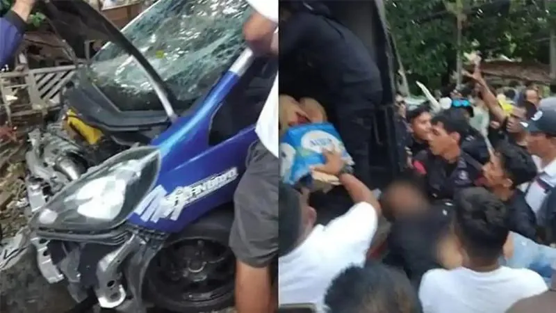 8 Orang Tewas Akibat Mobil Drag Race Kotamobagu Sulut Tabrak Penonton. (Istimewa).