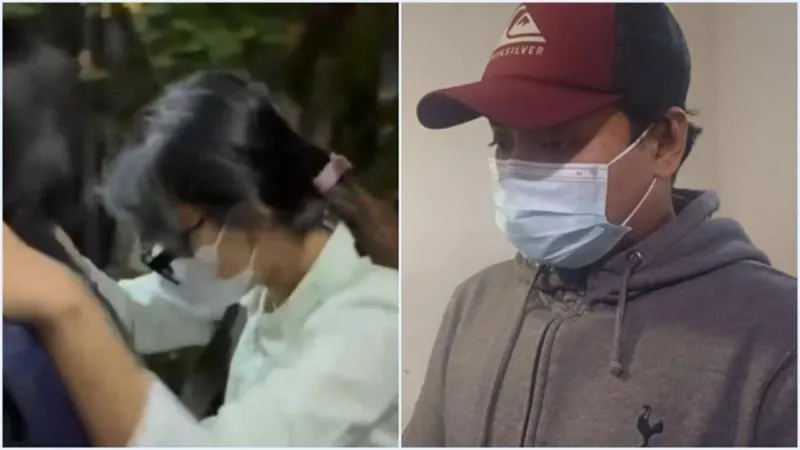 Dua Terduga Penista Agama Challange Ngaji Dapat Miras Dibawa ke Polda. (Istimewa).