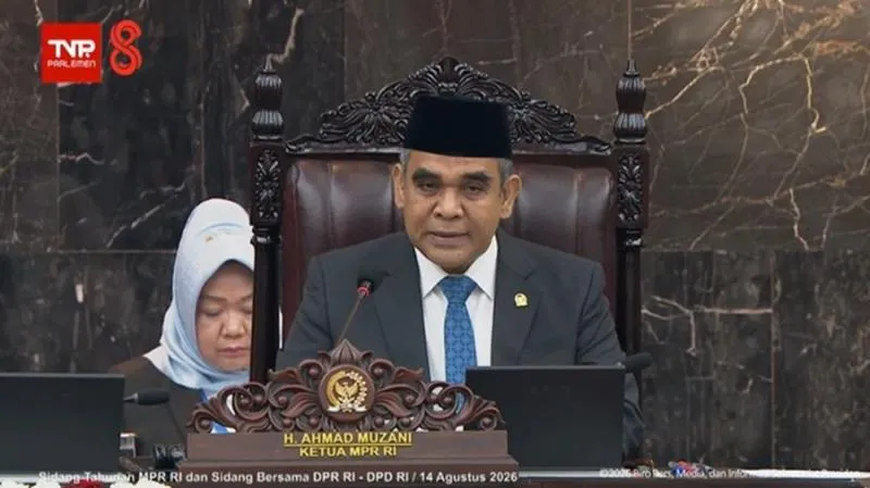 Sidang Tahunan, Ketua MPR RI Singgung Ali Khamenei hingga Palestina. (Istimewa).