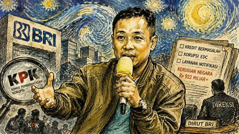 Ilustrasi: Ketua Umum DPP KAMAKSI Joko Priyoski. (ChatGPT)
