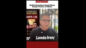 Hadiah Sayembara Ijazah Gibran Hampir Tembus 3,5 Milyar
