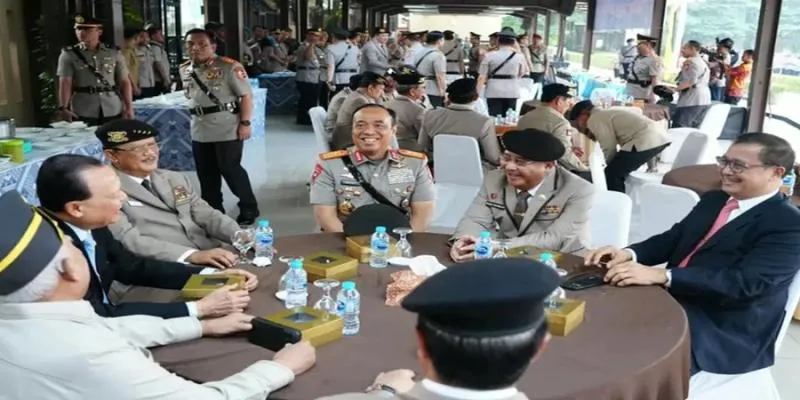 Para Mantan Kapolri dan Wakapolri Kumpul di Mabes Polri. (Istimewa).
