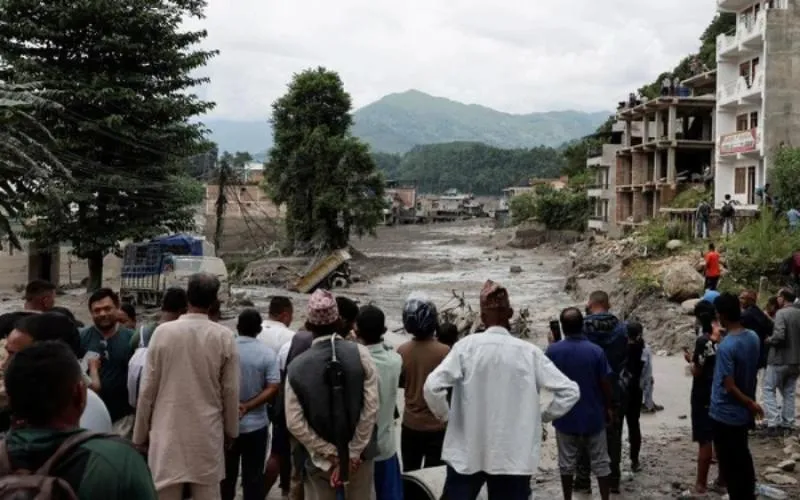 Update Banjir Bandang Nepal: 392 Orang Tewas, 1.400 Lainnya Hilang. (Istimewa).