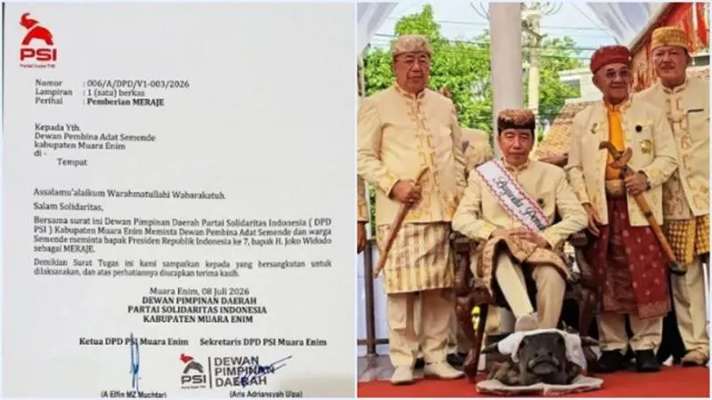 Ternyata Ada Request dari PSI Dibalik Modus Main Raja-Rajaan Jokowi. (Istimewa).
