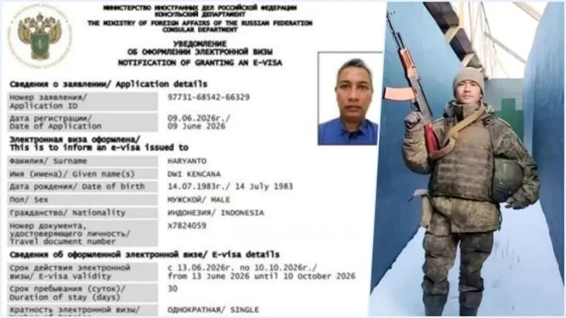 Diungkap Intelijen Ukraina, Ini Daftar 8 Orang WNI Jadi Tentara Rusia. (Istimewa).