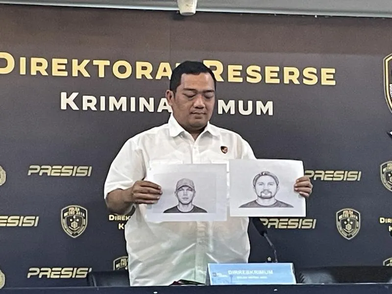 Diungkap Polisi, Ini 2 Sketsa Wajah Pengeroyok Bambang hingga Tewas. (Istimewa).