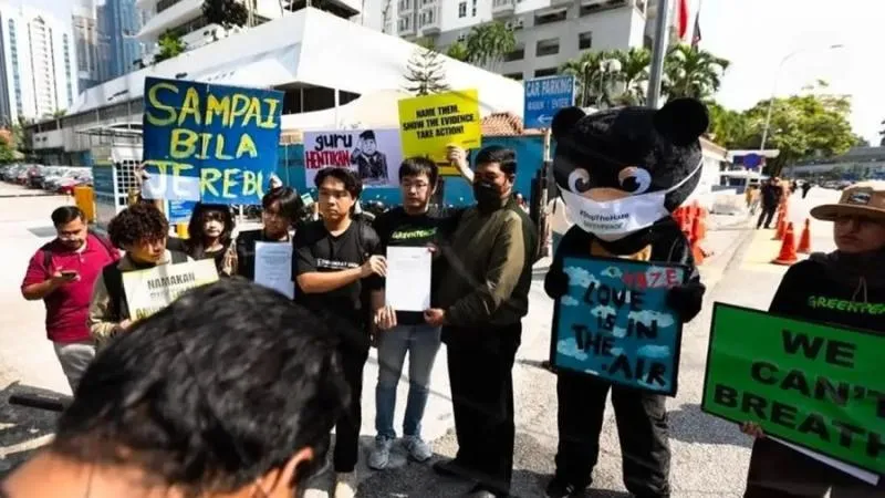Kabut Asap, Mahasiswa Malaysia Ajak Filipina-Thailand Demo Presiden RI. (Istimewa).