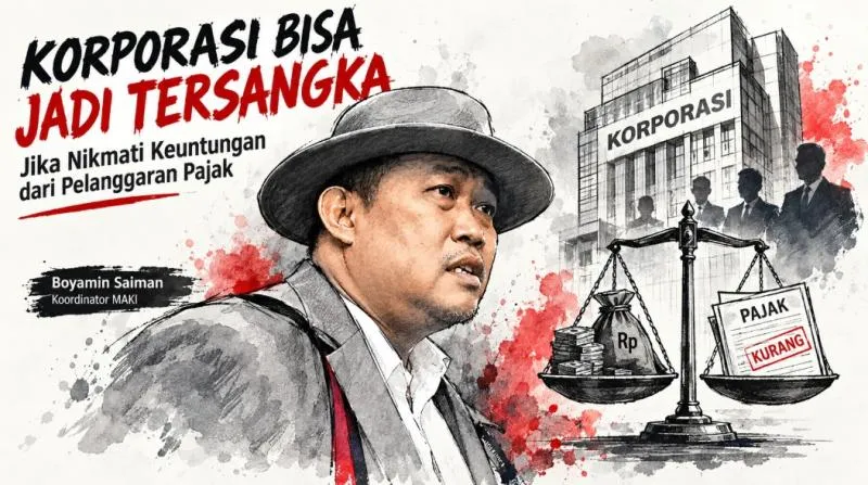 Ilustrasi: Boyamin Saiman, Koordinator MAKI.