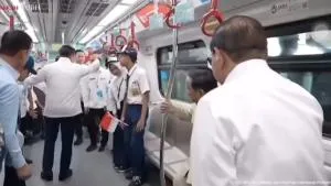 Heboh Teddy Usir Petinggi LRT dari Gerbong Saat Peresmian Manggarai