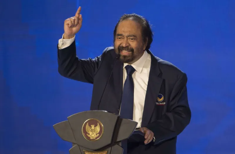 Ketua Umum Partai Nasdem Surya Paloh. (Kompas)