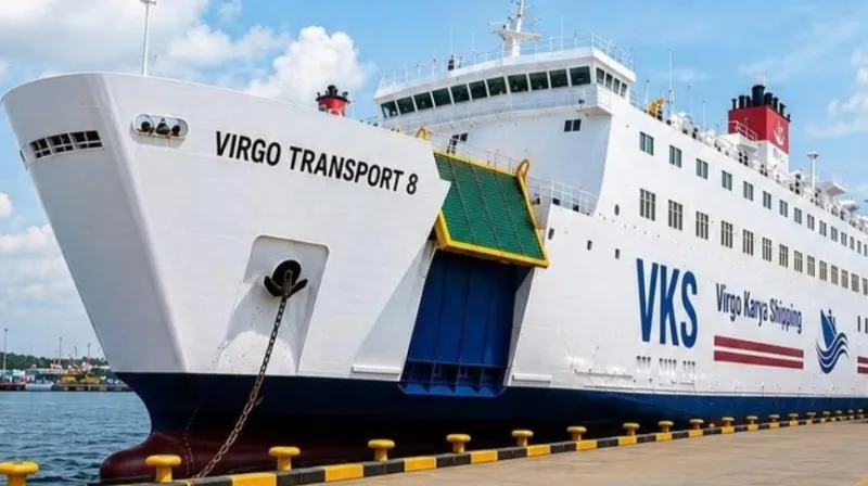Ilustrasi: KM Virgo Transport 8. (Detik) 