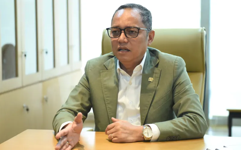 Deddy Sitorus, Anggota Komisi II DPR RI dari Fraksi PDI Perjuangan. (e Media DPR)