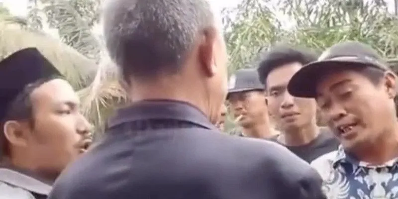 Heboh Ibadah Jemaat GKPI Tangerang Diduga Dibubarkan Massa. (Istimewa).