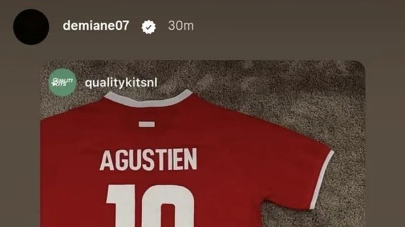 Heboh Pemain Arsenal Dipanggil Curacao Malah Pamer Jersey Indonesia. (Istimewa).