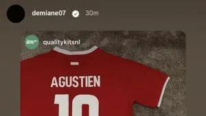 Heboh Pemain Arsenal Dipanggil Curacao Malah Pamer Jersey Indonesia