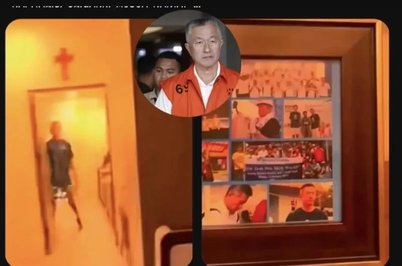 Fotonya di Kamar Mewah Lapas Cibinong, Ini Sosok Terpidana Korupsi LPEI. (Istimewa).