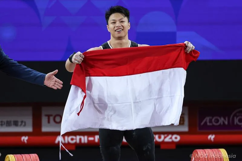 Rahmat Erwin Abdullah raih medali emas Asian Games 2026. (Menpora).