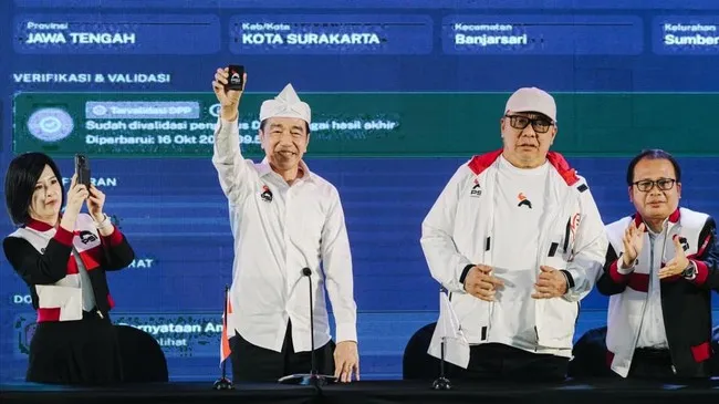 Soal Jokowi Pamer KTA PSI, PDIP: Harusnya Nunjukin Ijazah S1 UGM. (Istimewa).