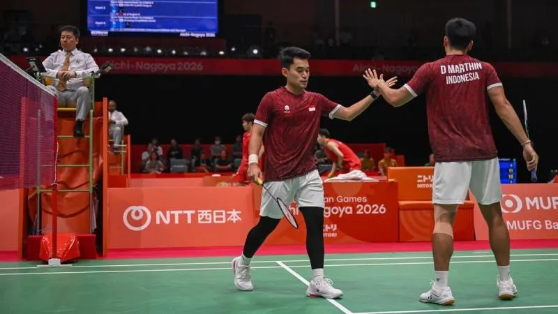 Hajar Ganda Nomor 1 Dunia, Leo/Daniel ke Lolos Final Asian Games. (detik.com).