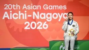 Indonesia Capai Target 4 Emas Asian Games usai Desak Made Juara