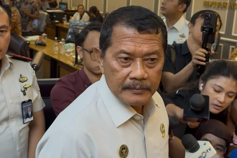 Dirjen PAS Kementerian Imipas Mashudi saat ditemui di Gedung DPR, Senayan, Jakarta, Senin (28/9/2026). (KOMPAS.com/ADHYASTA DIRGANTARA)
