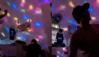 Video Joget Disco Napi Rutan Depok. (Istimewa).