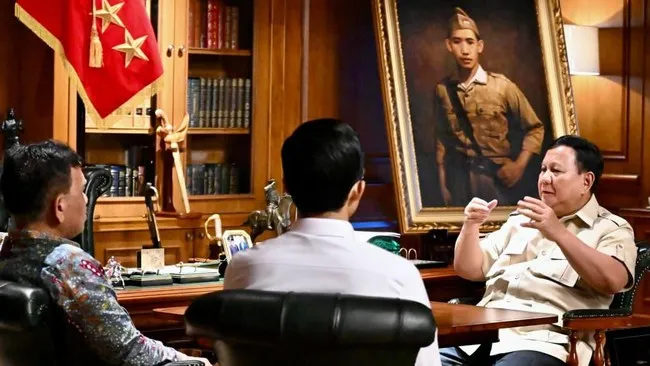 Semalam Prabowo Panggil Pimpinan Baru Bakom ke Hambalang, Bahas Apa? (@sekretariat.kabinet).