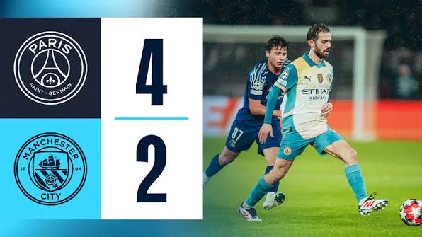 Manchester City vs Paris Saint-Germain. (Istimewa).