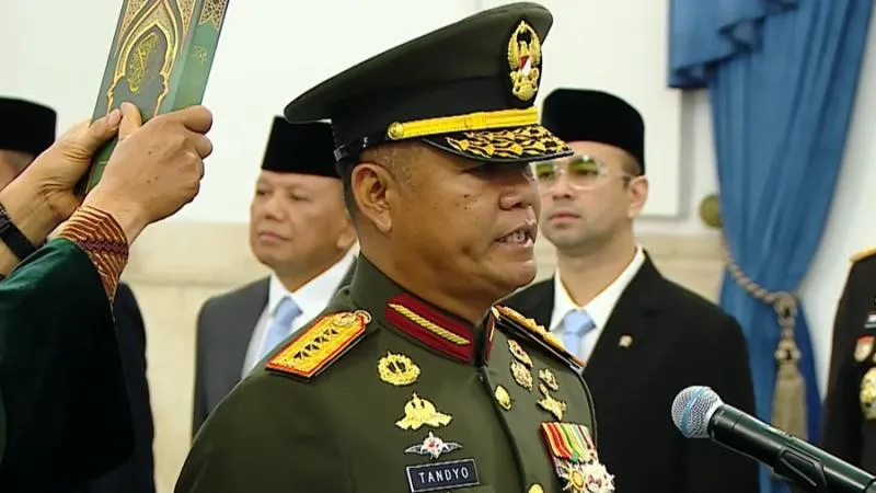 Kepala Staf Angkatan Darat (KSAD), Jenderal TNI Tandyo Budi R. (Istimewa).