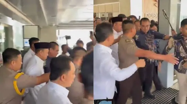 Video Viral Penangkapan Paksa Nusron Wahid. (Istimewa).