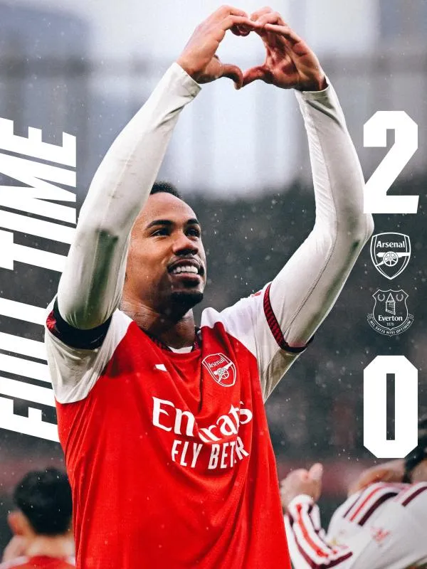 Update Liga Inggris: Manchester City Tumbang, Arsenal Menang. (X Arsenal).