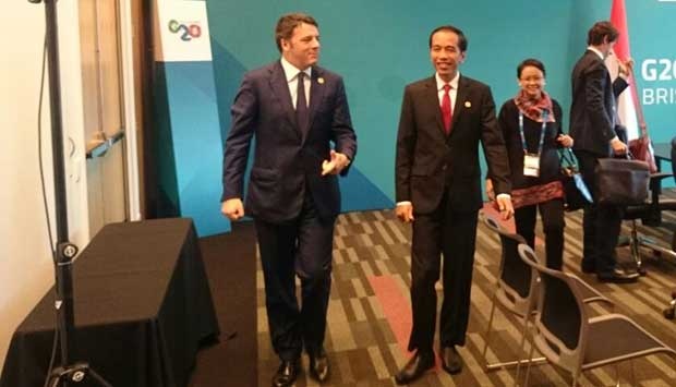 Presiden Jokowi menghadiri rangkaian KTT ke-31 ASEAN di Manila