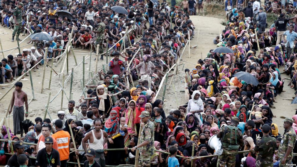 Pengungsi Rohingya (foto: VoA News)