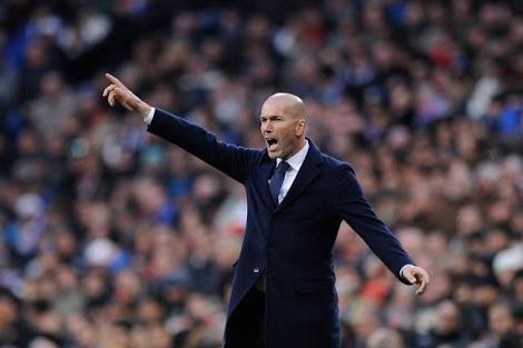 Pelatih Real Madrid Zinedine Zidane