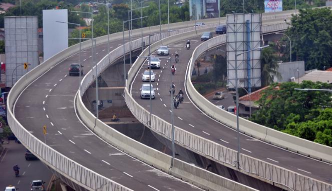 Jalan layang Pangeran Antasari (Foto: Viva)
