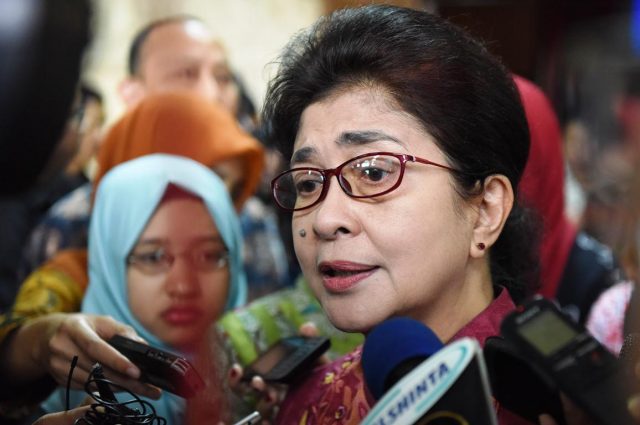 Mantan Menteri Kesehatan, Nila Farid Moeloek (indonesiakita)