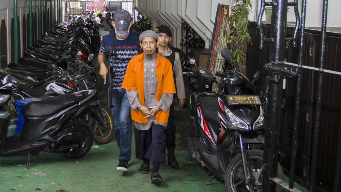 Hakim vonis mati 6 teroris penyerang Mako Brimob Kelapa Dua, Depok (foto: viva)