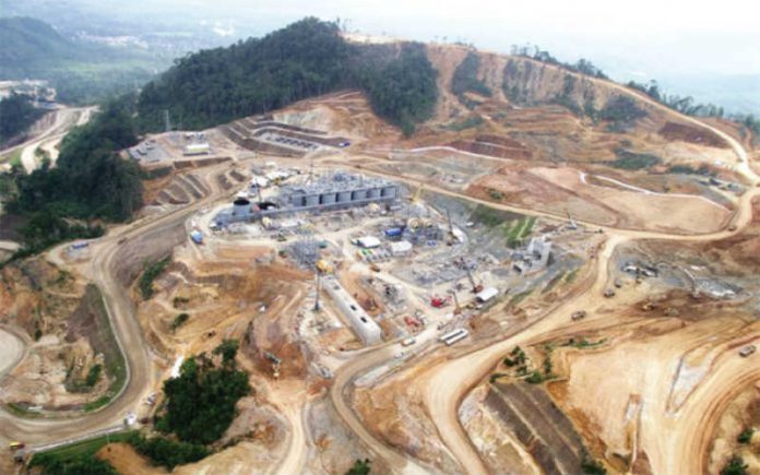Tambang emas Martabe di Sumatera Utara (foto: Antara)